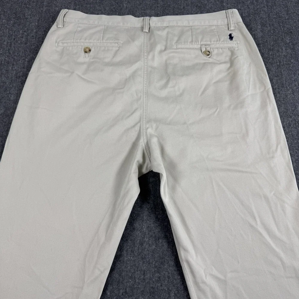 Polo Ralph Lauren Men's Chino Pants 34x30 Classic Fit Khaki Cotton